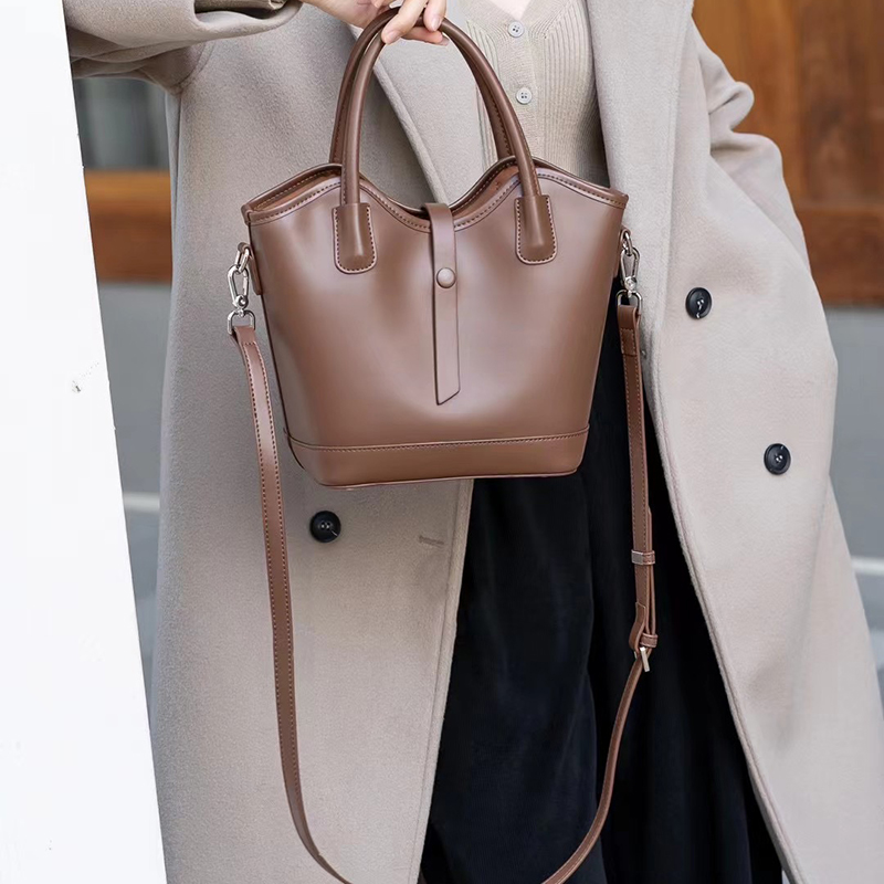 Leather Tote Bag Women Leather Purse Bag LH3631_4 Colors