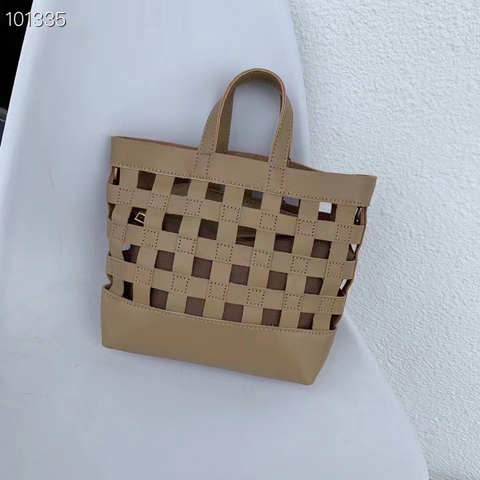 Perforated Leather Purse Women Handbags Organizer Bag LH3289_3 Colors